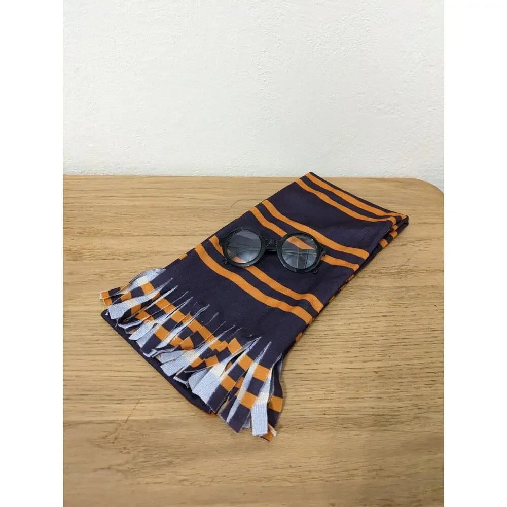 Harry Potter Scarf and Glasses Costume Wizarding World Hogwarts‎ Halloween Party